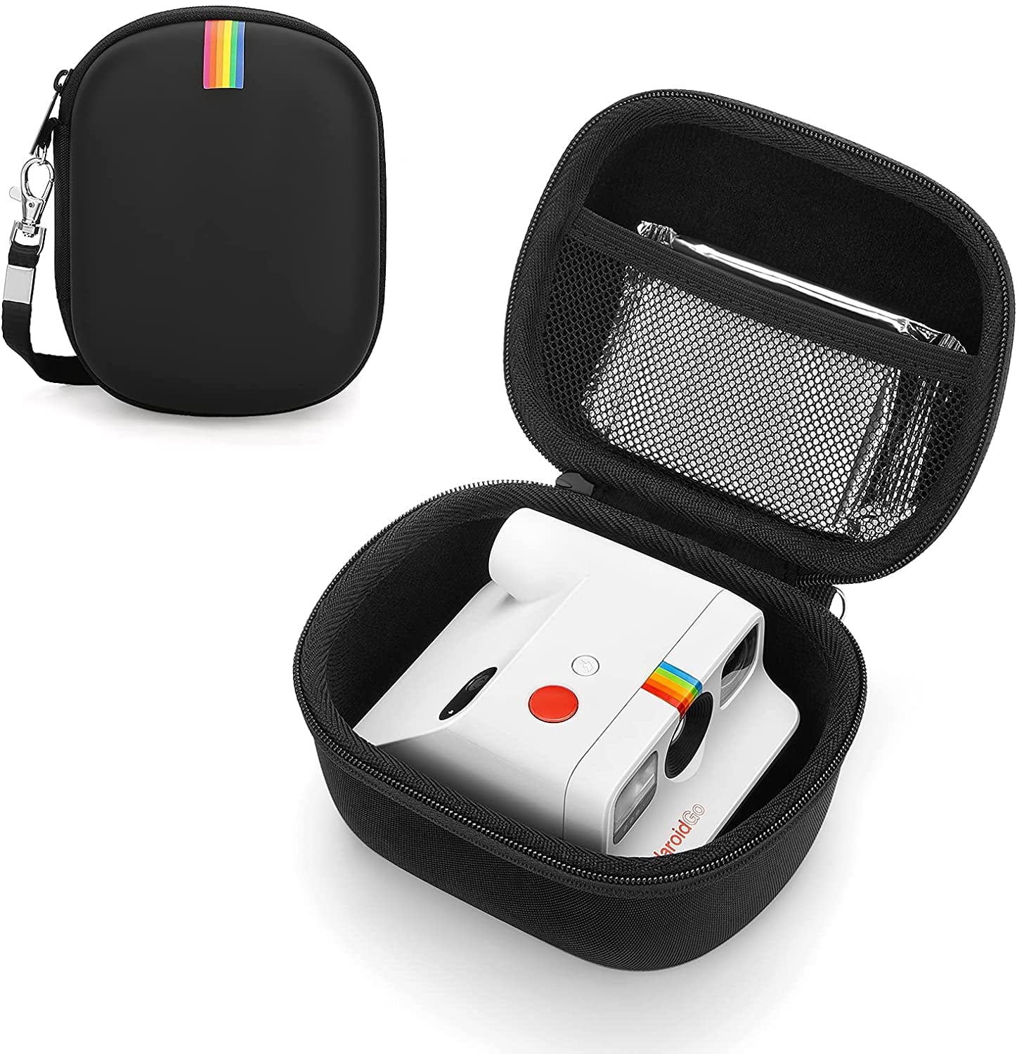 Bag Hard for Polaroid Mini Travel Go Case Portable Cover Storage Camera (9035), Carry (Black) Instant Organizer