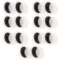 CS8C 7 Pack Ceiling Home Theater Speakers 8" Pair Solutions Sound 7CS8C In Surround Theater