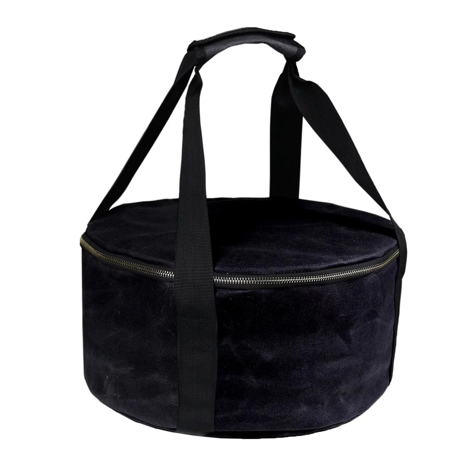 Container for Handbag Oven 12" Bag Camping Dutch - Durable ,exterior Activities Cookware Black Multipurpose ,Fishing Accessories Carry BBQ Bag Storage