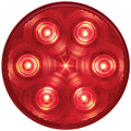 LED WeatherTight Red Stop Round Diode 3 Light STL13RMB Turn Tail Pin Optronics 4" With 7