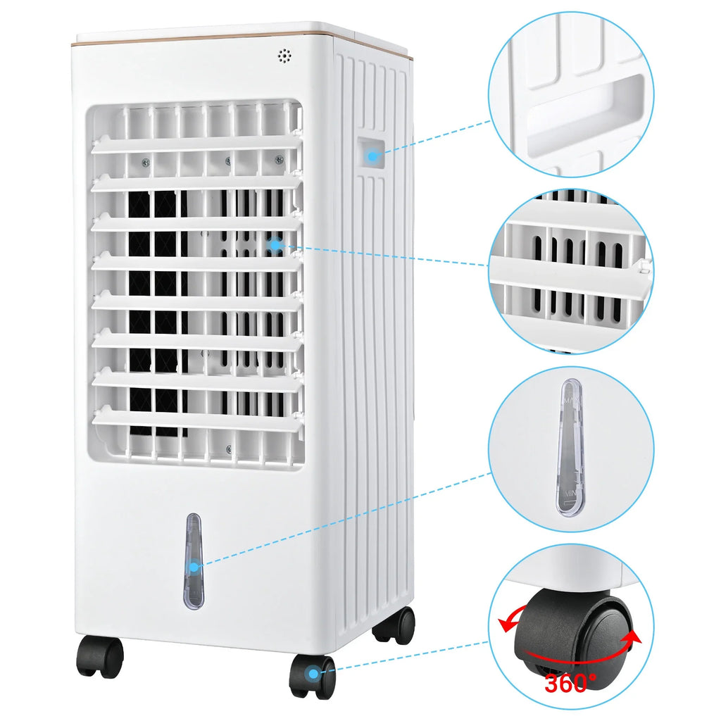 Versatile Cooler - with Tanks Evaporative 3-in-1 Double Stay Air Cool