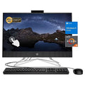 RJ-45, 22" 3250U, FHD Ryzen DVD-RW, Newest Keyboard&Mouse, USB 512GB HP Black Wired HDMI, 3 AMD Windows 2022 Screen, Touch 12GB All-in-One SSD, Desktop, 11 Webcam, Home, RAM, WiFi,