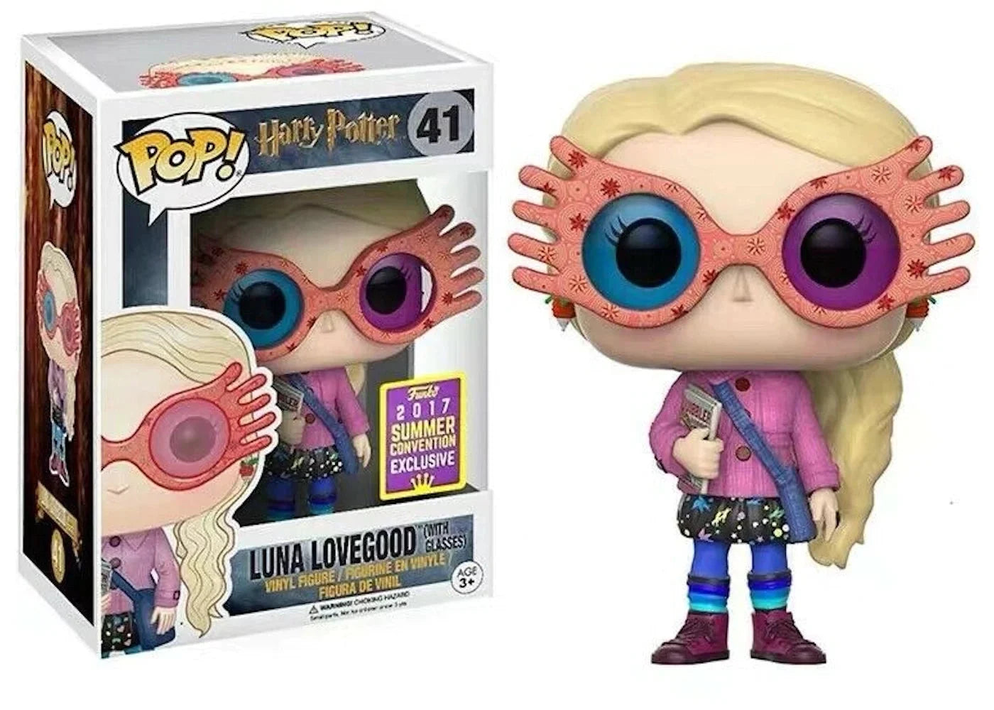 Lovegood Harry Exclusive 341 Potter Summer (with Funko Figure Movies Luna Pop! Glasses)