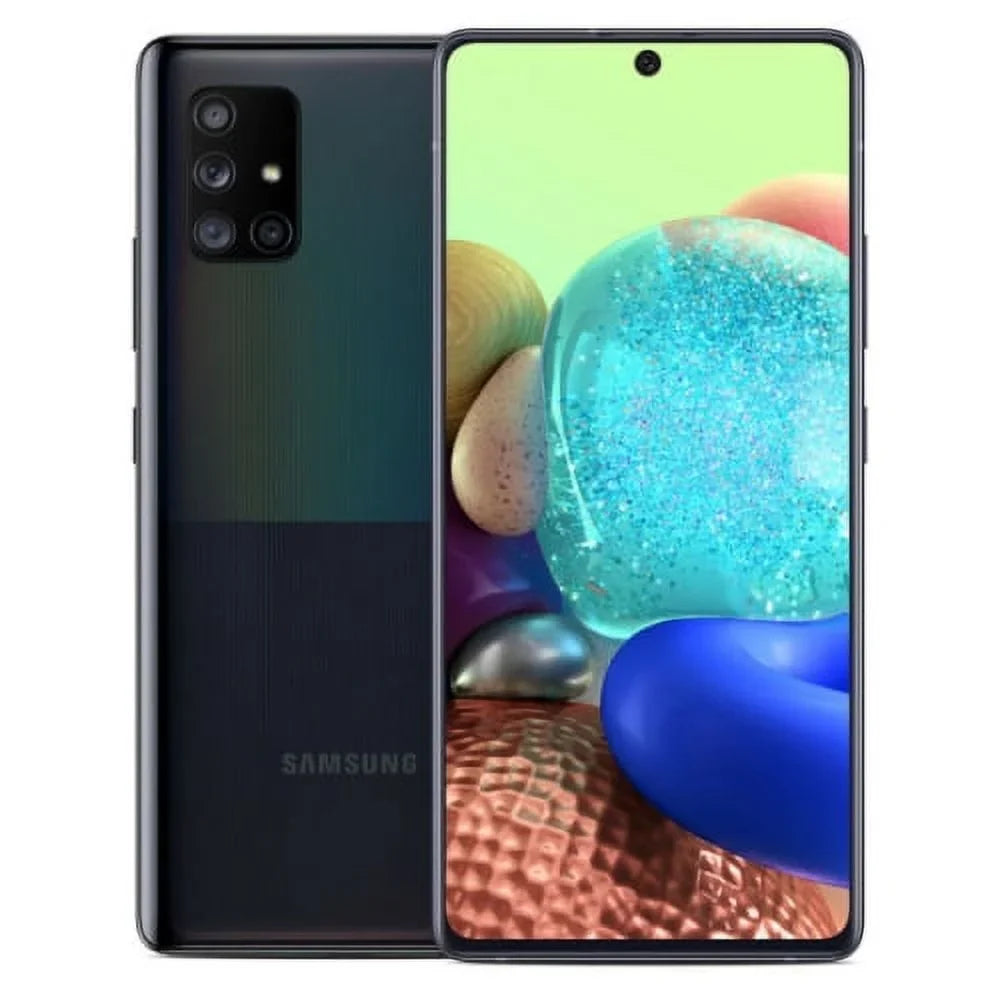 5G (T-Mobile A71 Pre-Owned 128GB Galaxy A716U Smartphone Good) (Refurbished: Black Only)