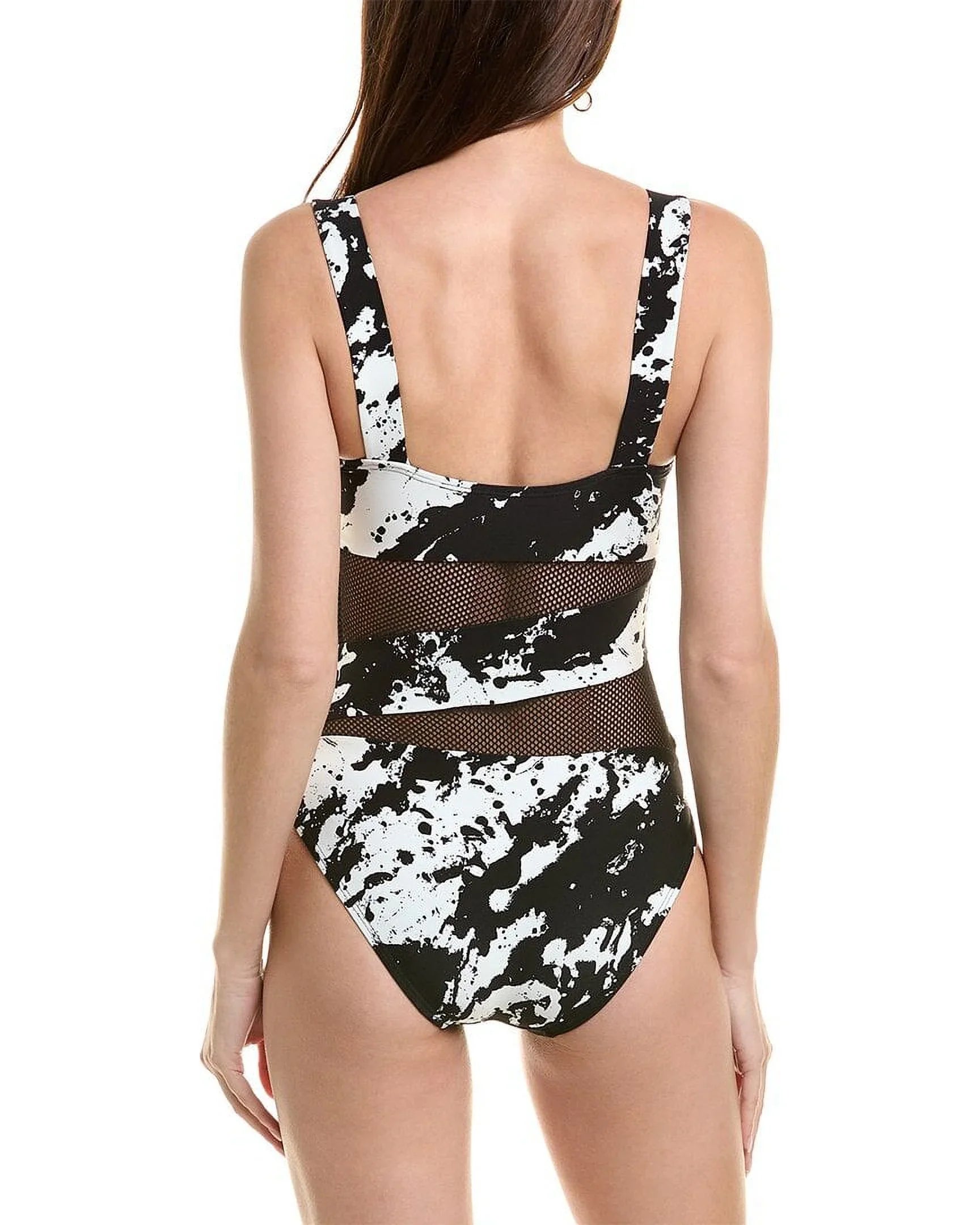 Marc One-Piece, Valvo Black Spliced Carmen womens 8,
