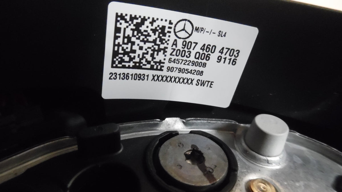 Sprinter Shift & OEM Steering 2500 23 Mercedes Wheel Urethane Pre-Owned w/ Paddle Controls (Good)