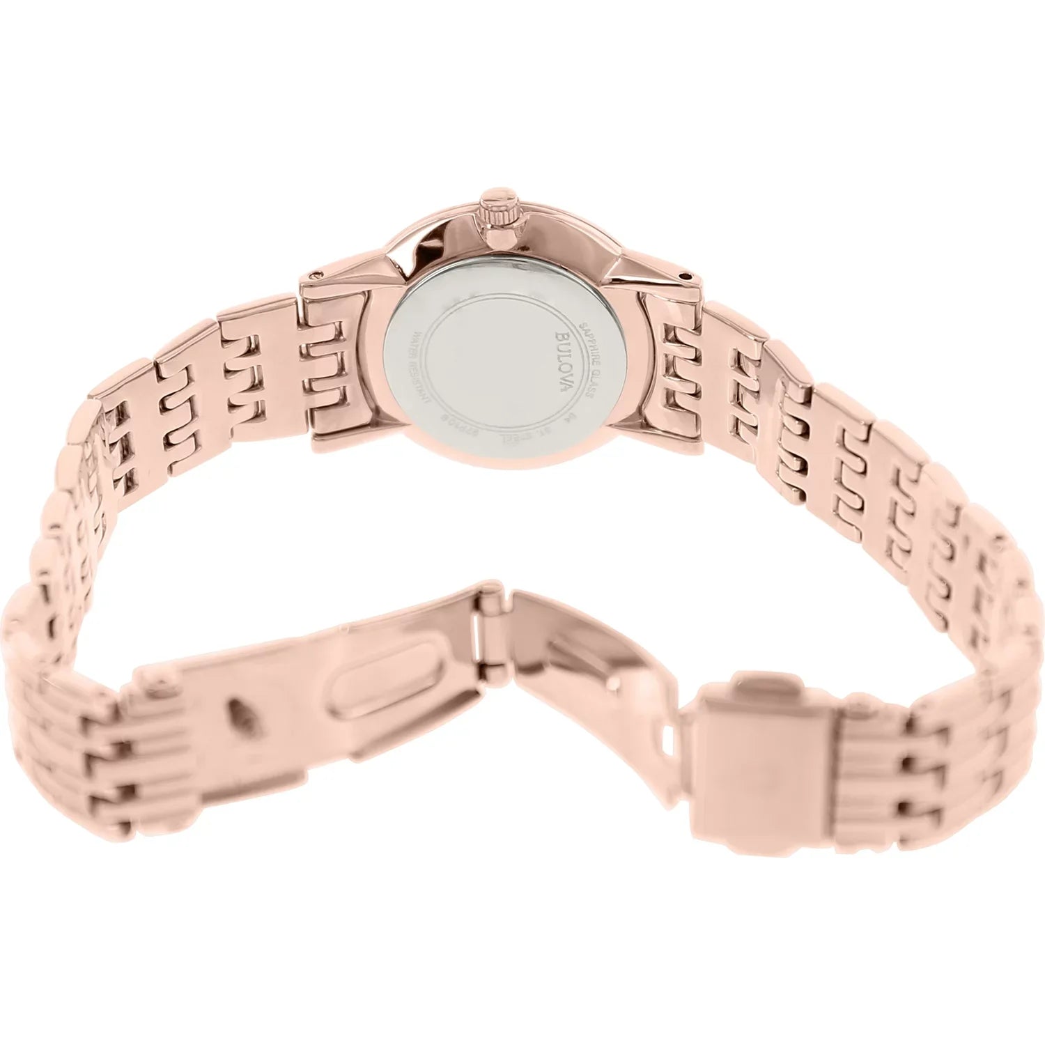 Watch Quartz 97P106 Women's Gold Stainless-Steel Gallery Diamond