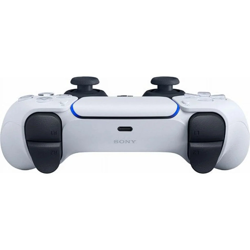 Extra and CFI1015A (Refurbished) White Restored Black Playstation with Version 5 Disc DualSense Controller, Wireless