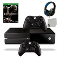 Game Black One 500GB 2 Gaming Original BOLT Kombat Headset Mortal Bundle X With Included Microsoft Xbox Controller Like (Refurbished: AXTION Pre-Owned Console New)