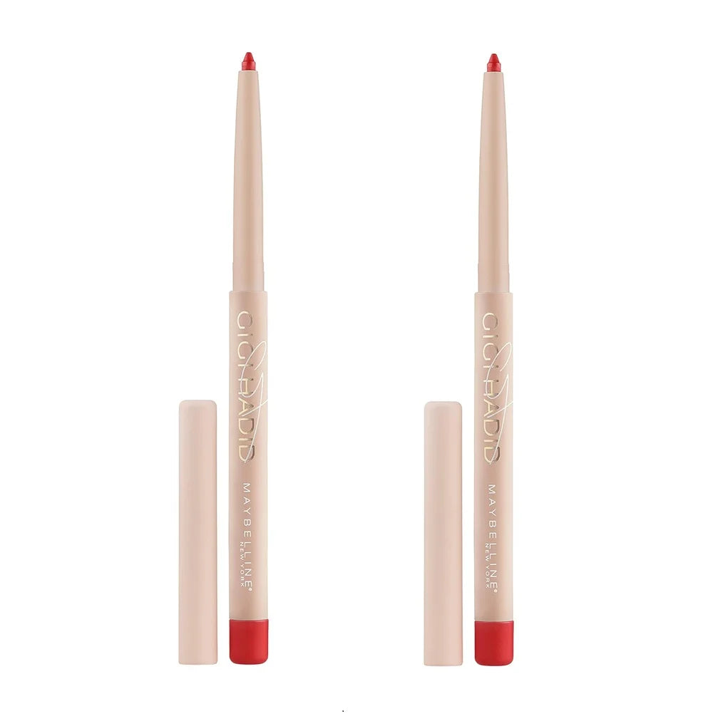 Hadid Pack 2 New of Gigi GG25 Maybelline York Lip Austyn Liner,