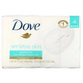 Beauty Pack 4 of Free, 3.75 Skin, Sensitive Fragrance Bar 3 oz Bars, Soap, Dove,