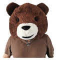 Plush Adult Bear Bear Mask Head Brown Mascot Head