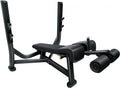 Black (New) FFB Decline French Olympic Fitness Bench