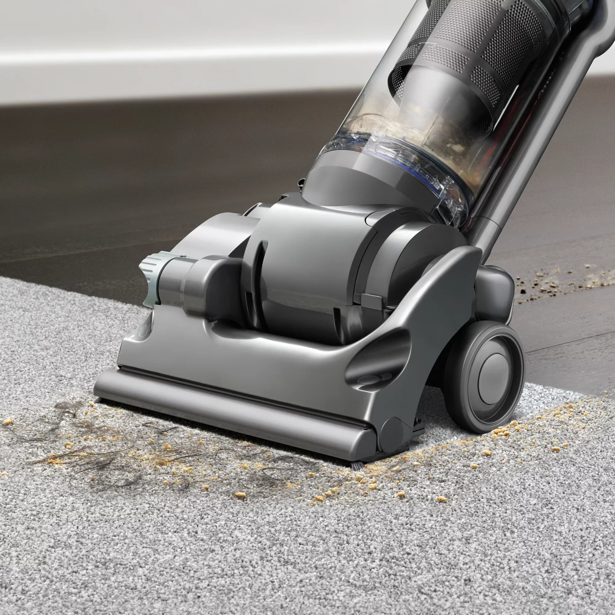 Blue Upright Vacuum, DC33 Bagless Dyson
