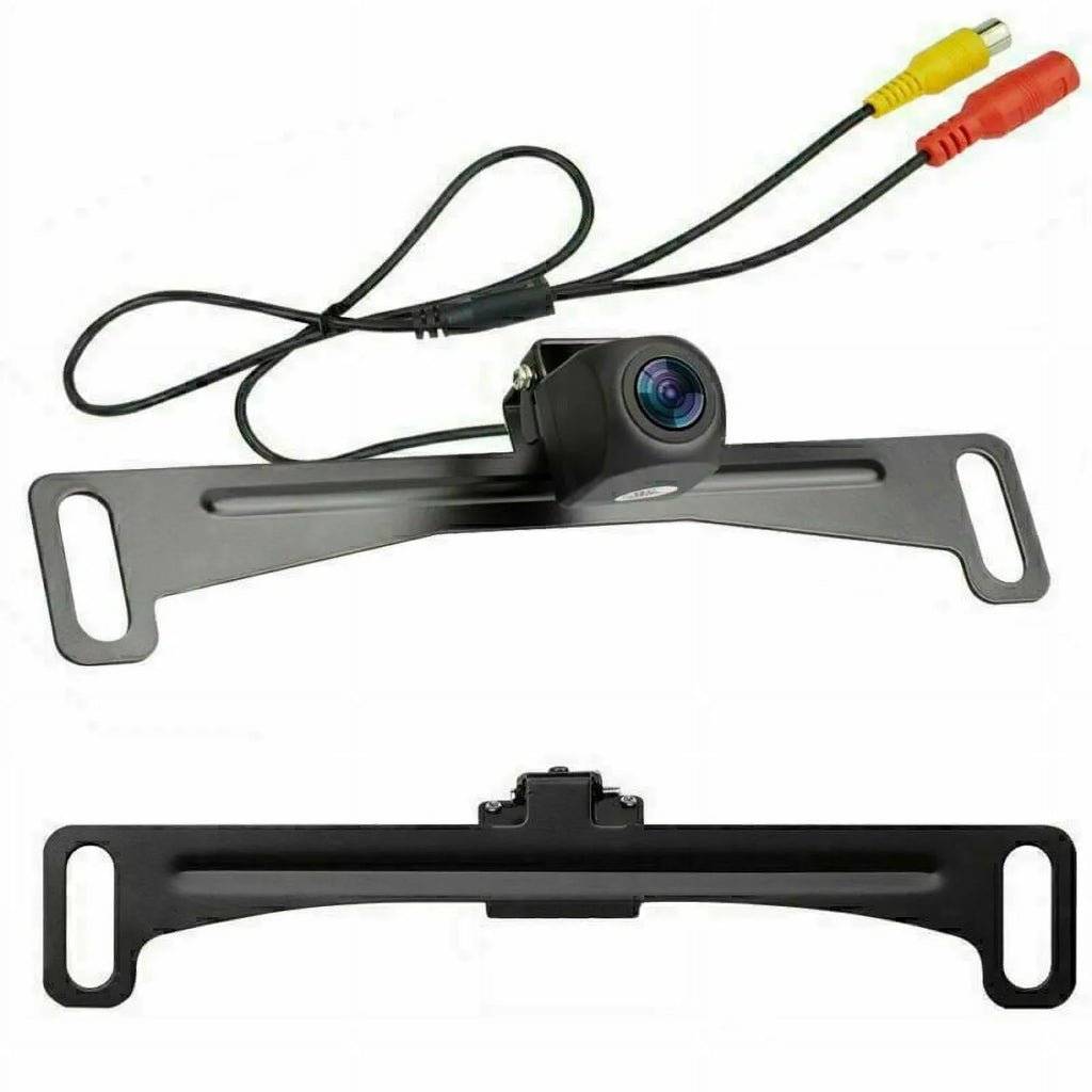Rear Camera HD Backup Plate System Monitor Parking View 4.3inch License Car Reverse