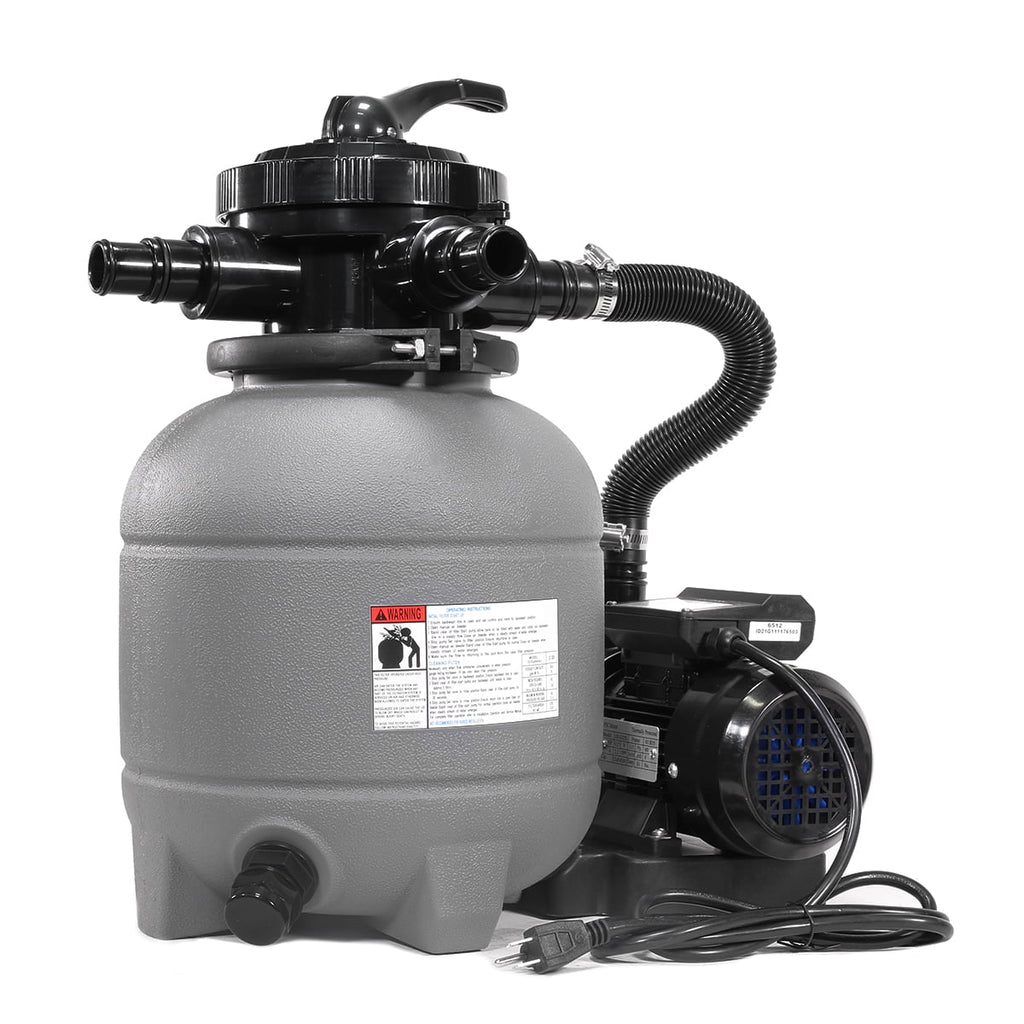 Pool Swimming Above-Ground (Filter XtremepowerUS with 12" Pump Pool Media Sand Filter Stand Included)