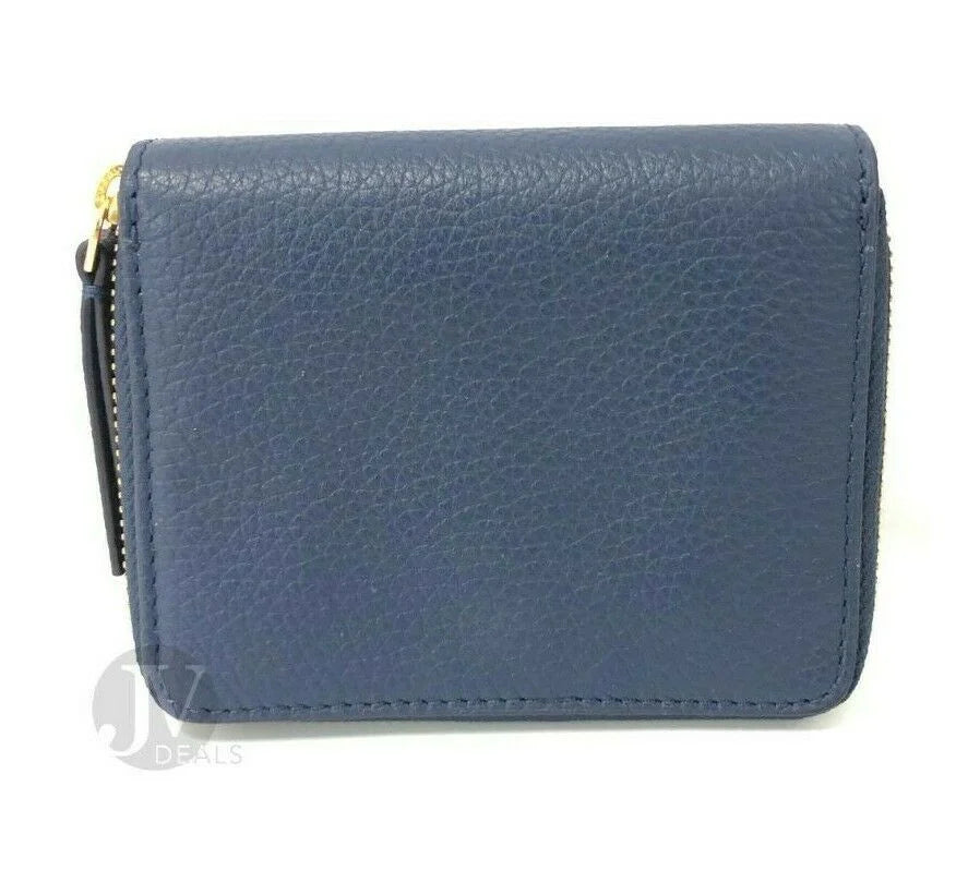 Burch Wallet Britten Leather Tory Women's Coin Zip Card Mini