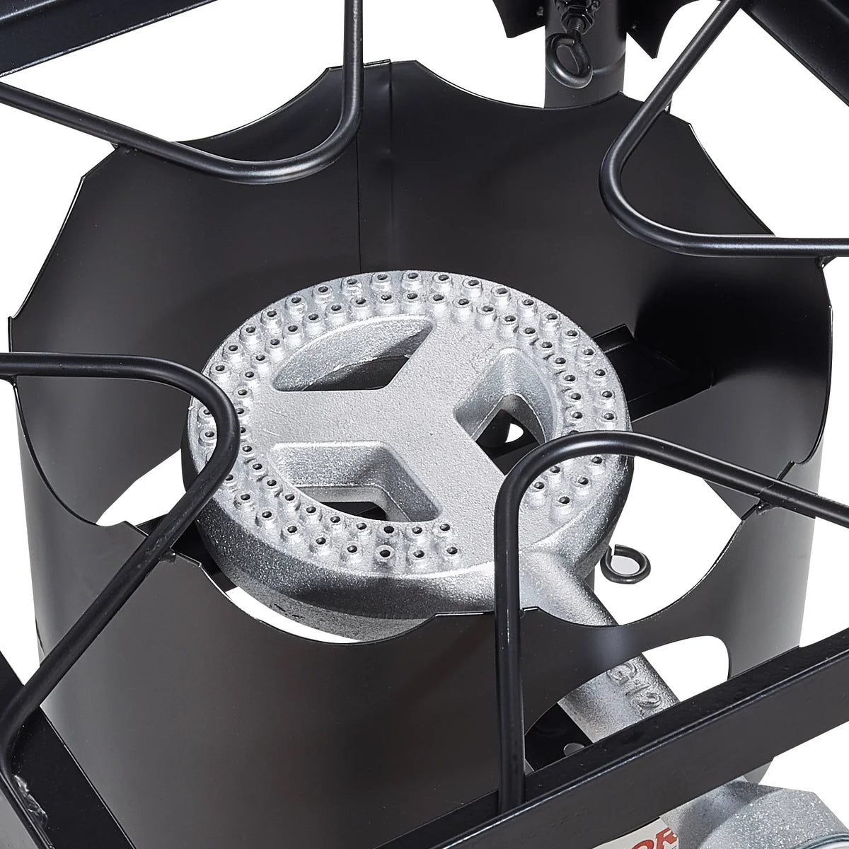 Burner Duty Camping Stand 30000BTU Legs Adjustable Gas Portable Gas Regulator, BBQ & w/Detachable Cooker Stove Heavy SKYSHALO Single Cooking PSI exterior Propane Burners Stove Cooker
