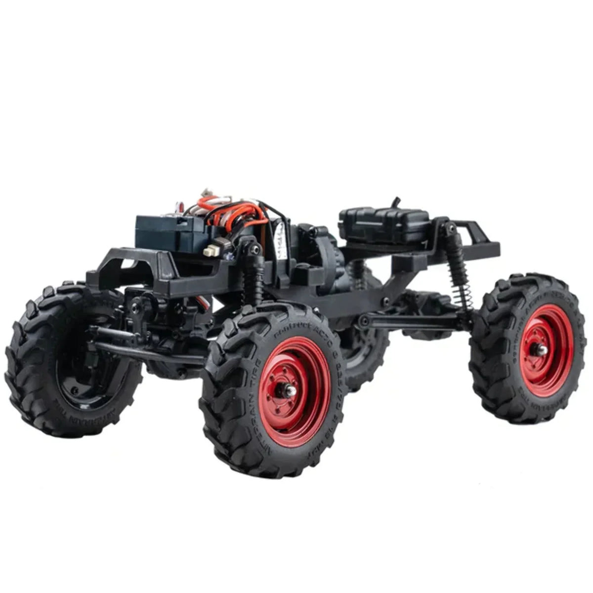 Wagon Red FMS 1:24 Power FCX24 RTR -