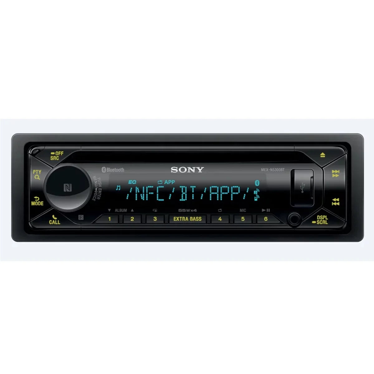 with Mobile Bluetooth MEX-N5300BT Inputs USB/AUX & CD Receiver