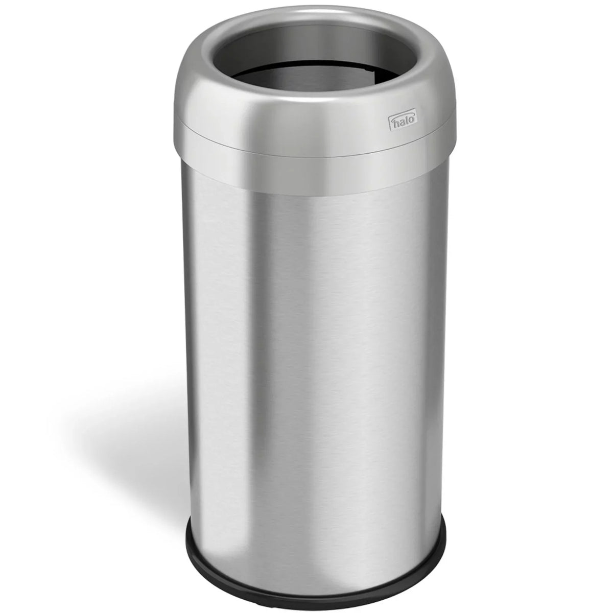 Stainless halo Can Dual Gallon Trash 16 Steel Deodorizer