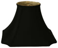 with Square Royal Lamp Corner Inverted Black Shade Cut Lining Gold 10" Designs
