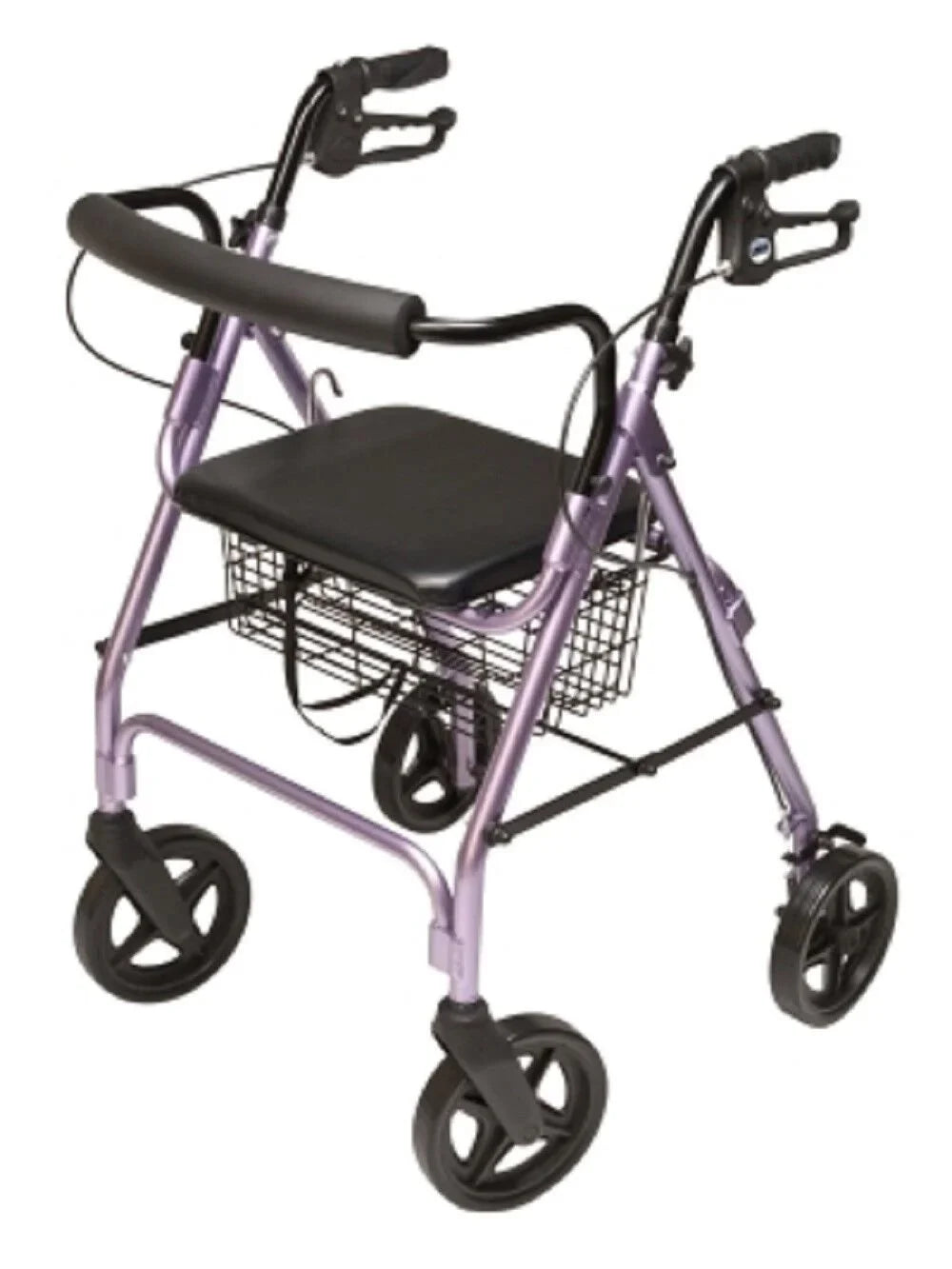 Rollator Contour Walkabout with Deluxe 8" Lumex Wheels Four-Wheel