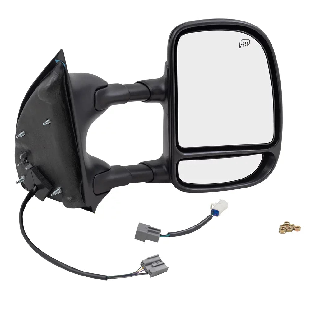 View Brock Passengers Super 3C7Z17682 Telescopic EAA Compatible with Side 1999-2007 F350 Pickup Power Tow Duty Truck Heated Replacement F450 Mirror F250