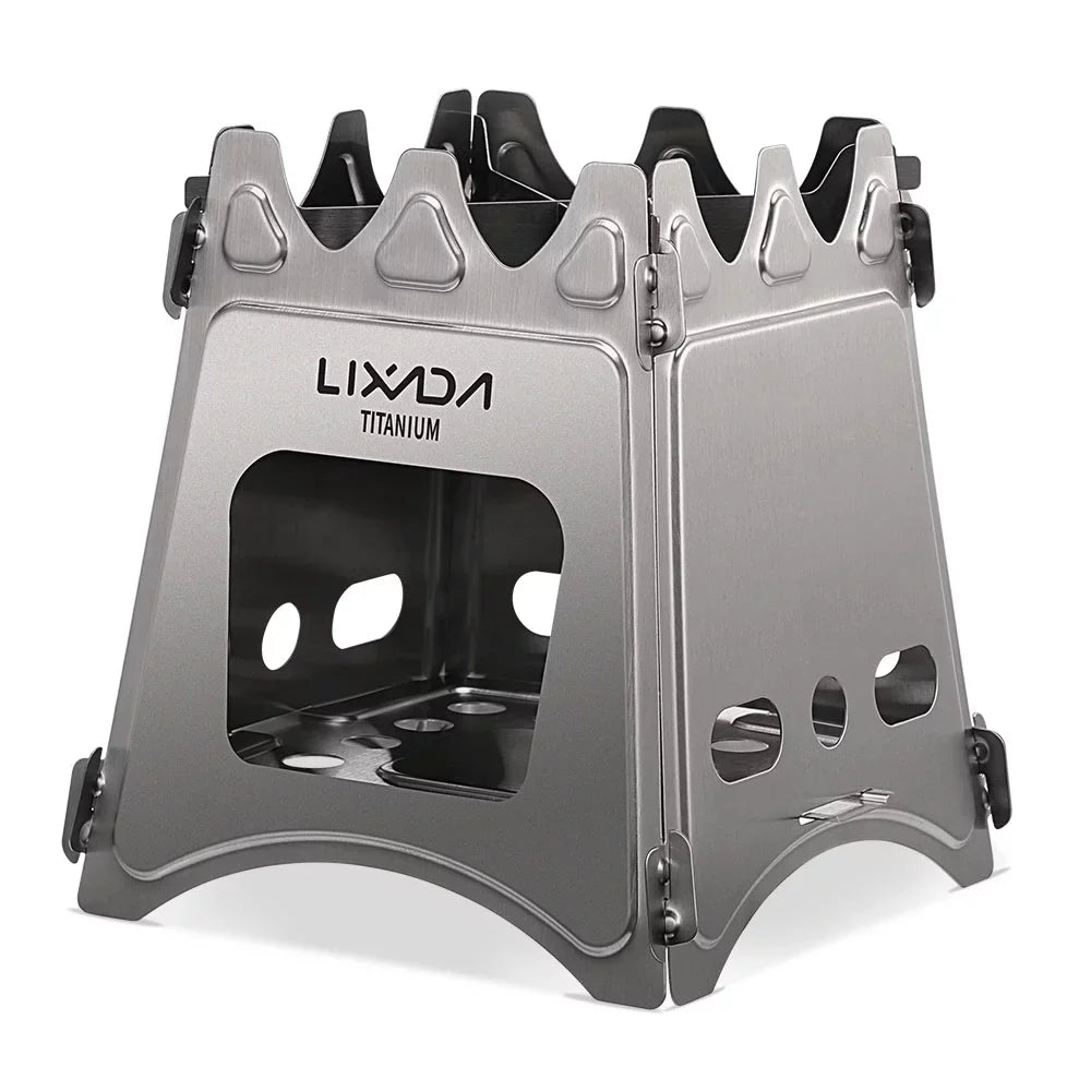 Lixada exterior Wood Stove Stove Stove,StovePicnic Stove Portable Siuke Buzhi Bbq Stoves Portable Jinmie Stove