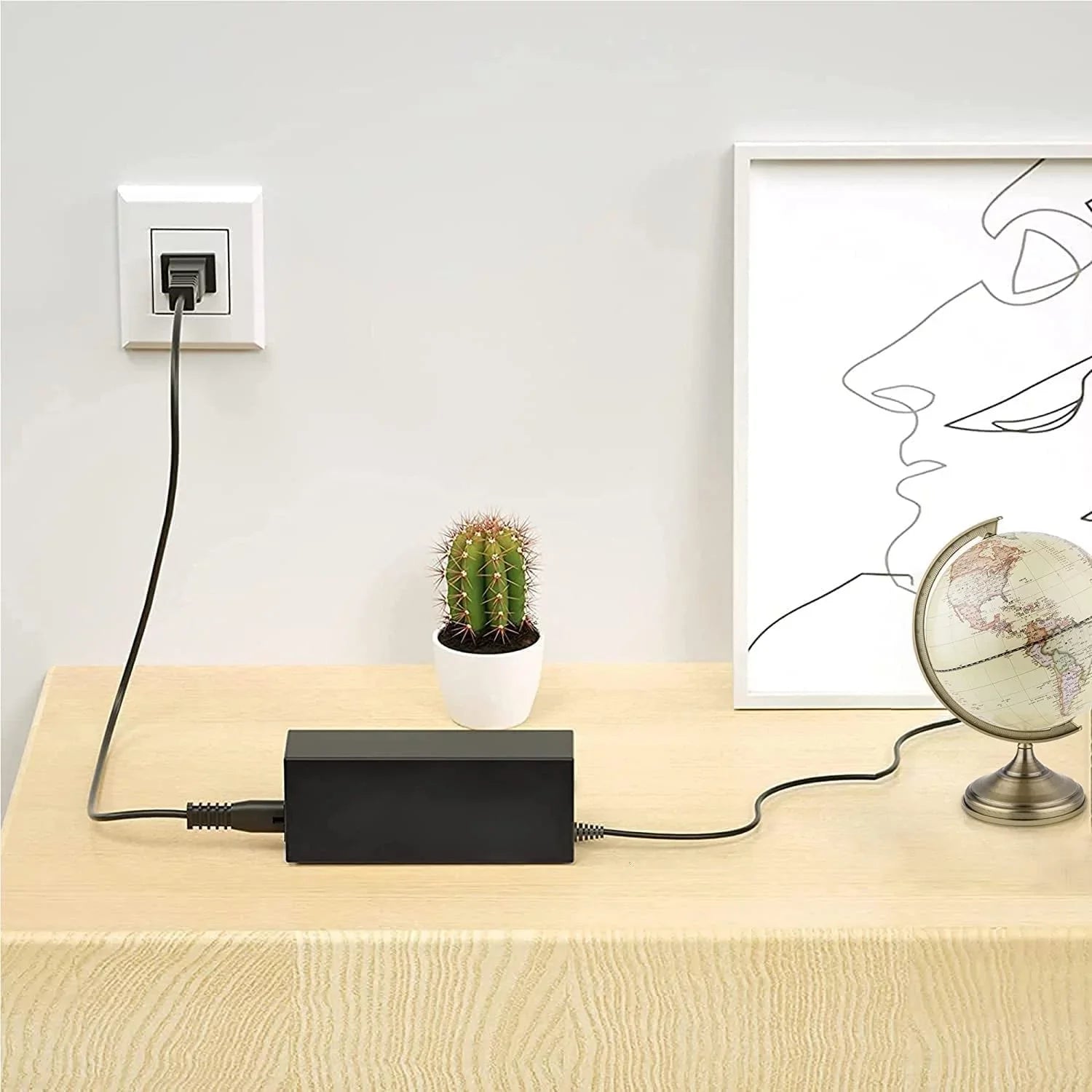 Adapter Latitude 90W 19.5V Latitude E6400 E6400 Latitude XFR, E6400 Guy-Tech x Latitude Model Numbers: E6330, AC Latitude with ATG, Compatible E6320n, 4.62A Slim