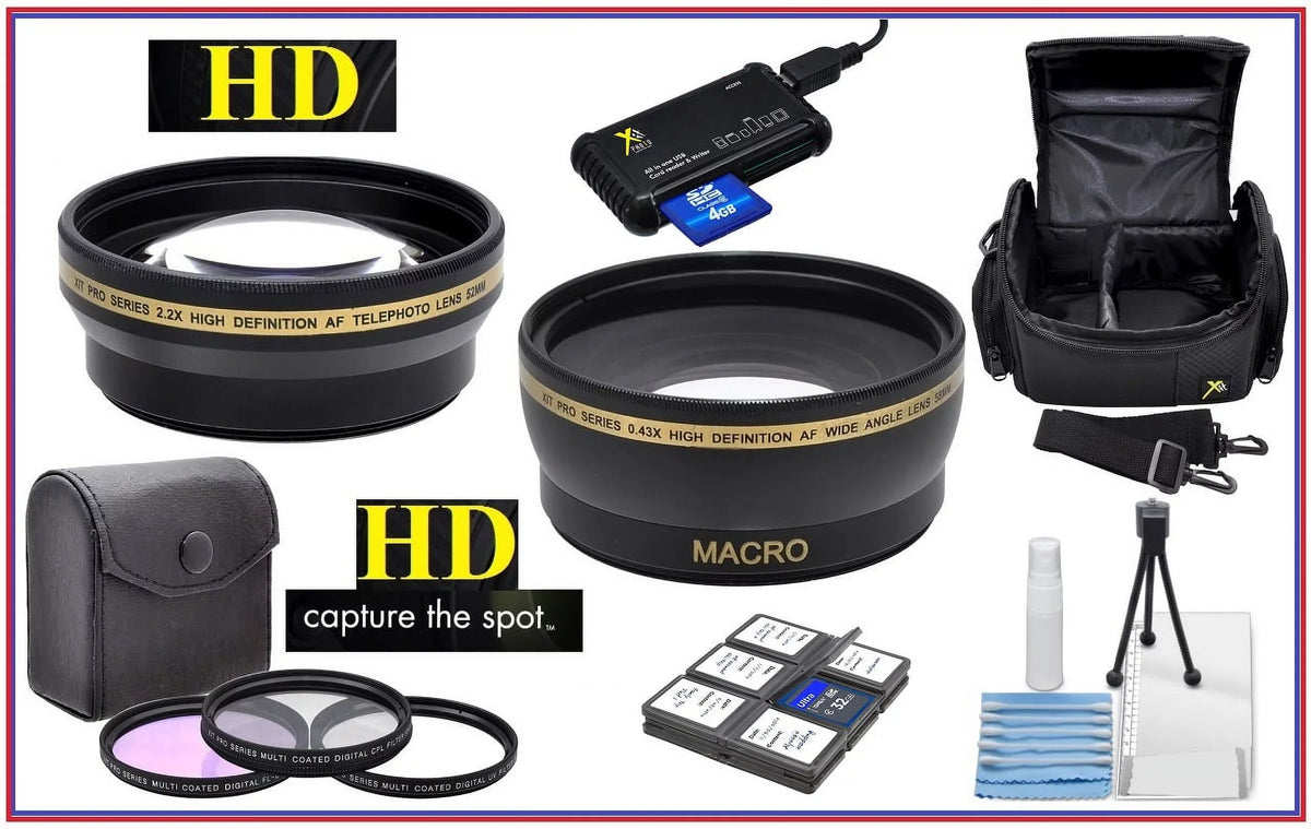 Saving D3500 Super Accessory Compatible) Def Hi (55mm Pack for Nikon