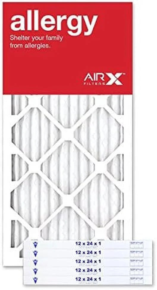 The Air Air MERV 11 HV Pleated In Made 6-Pk, Filter, Allergy Filter 12X24x1 Furne