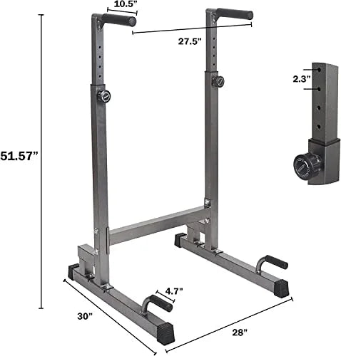 Lucky For Station, Pull Home Dip Tower Adjustable Power Up Multi-Function Calisthenics Dip Tree Gym Equipment Bar,