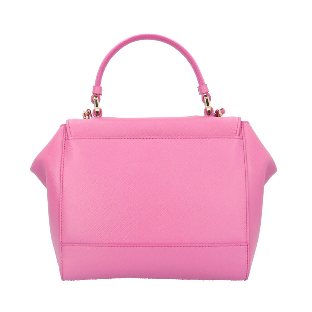 F570 Ladies Shoulder BRB10010000013177 2way Ribbon Pink Leather Bag Vara Salvatore Pre-Owned (Good) Ferragamo EZ-21