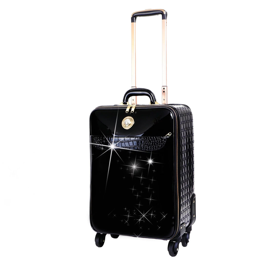 Womens Luggage Stunnin’ Spinner Wheels Bag with Set