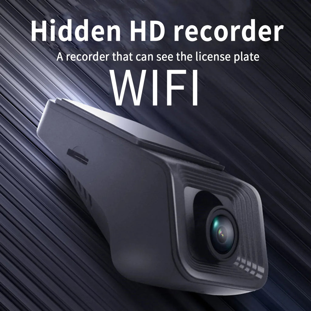 Recorder 1080P Cam Front G-Sensor HD Wifi Camera Rear Video Dash Car DVR