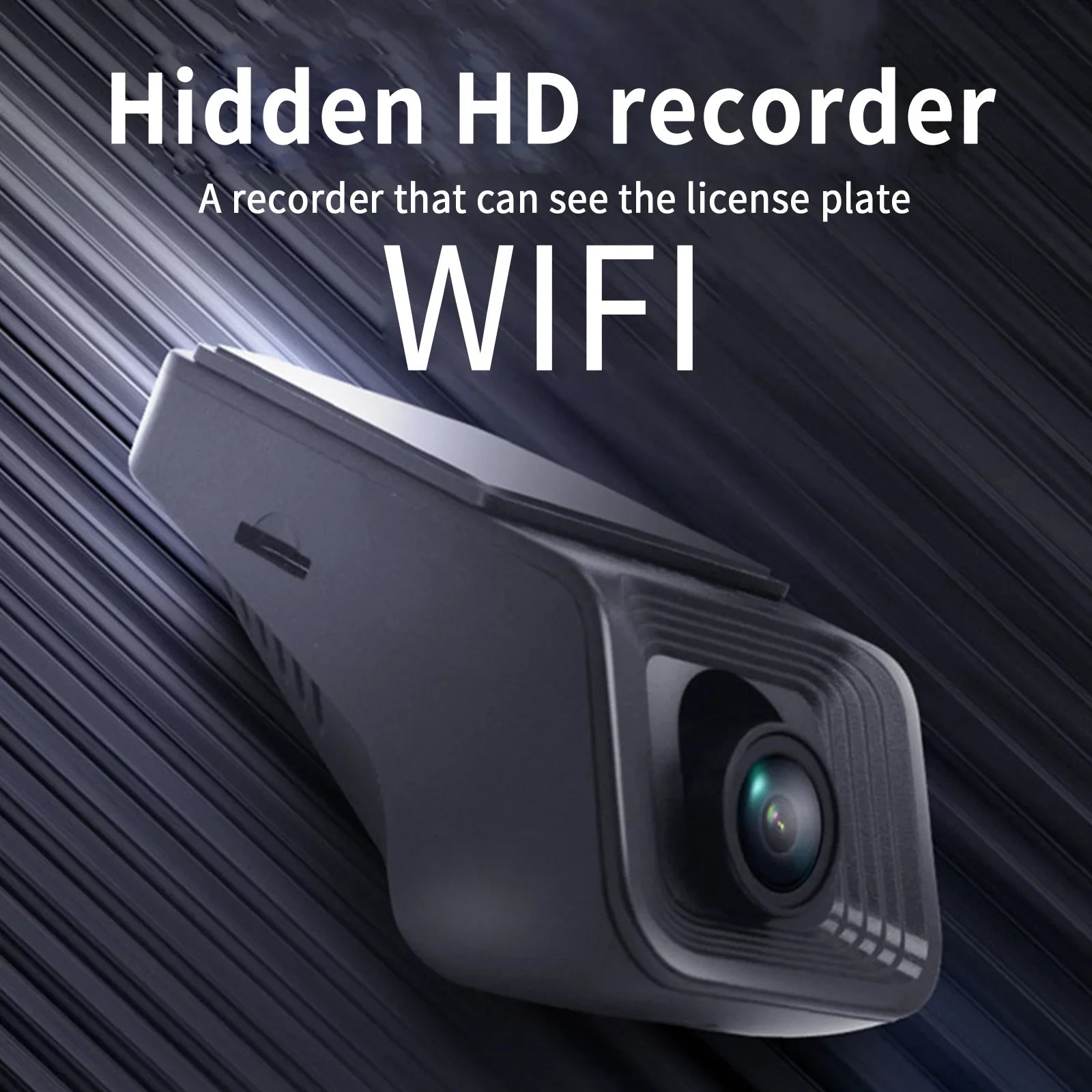 Recorder 1080P Cam Front G-Sensor HD Wifi Camera Rear Video Dash Car DVR