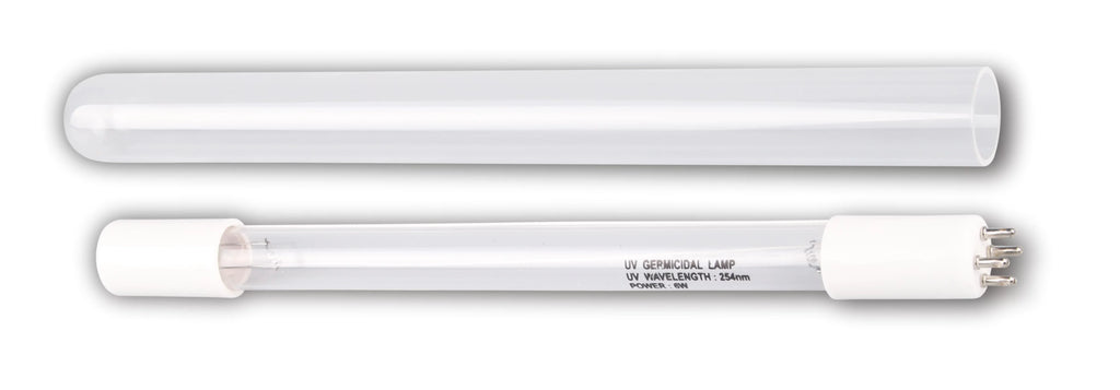 Ultraviolet & UV Light Bluonics Purifier System for (2pcs) our liquid 6W Bulb Prong 4 Sleeve Replacement Tube Quartz