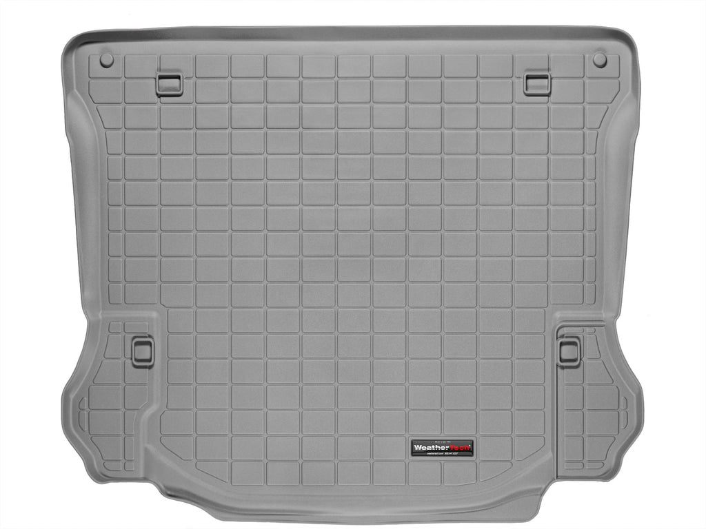 Grey 4-Door Jeep Wrangler compatible Unlimited Cargo Liner 2nd WeatherTech with Trunk Seating, 2011-2014 - Row Behind