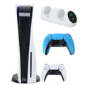 Dock Controller Blue PlayStation Extra Dualsense Core Charger 5 and with Dual