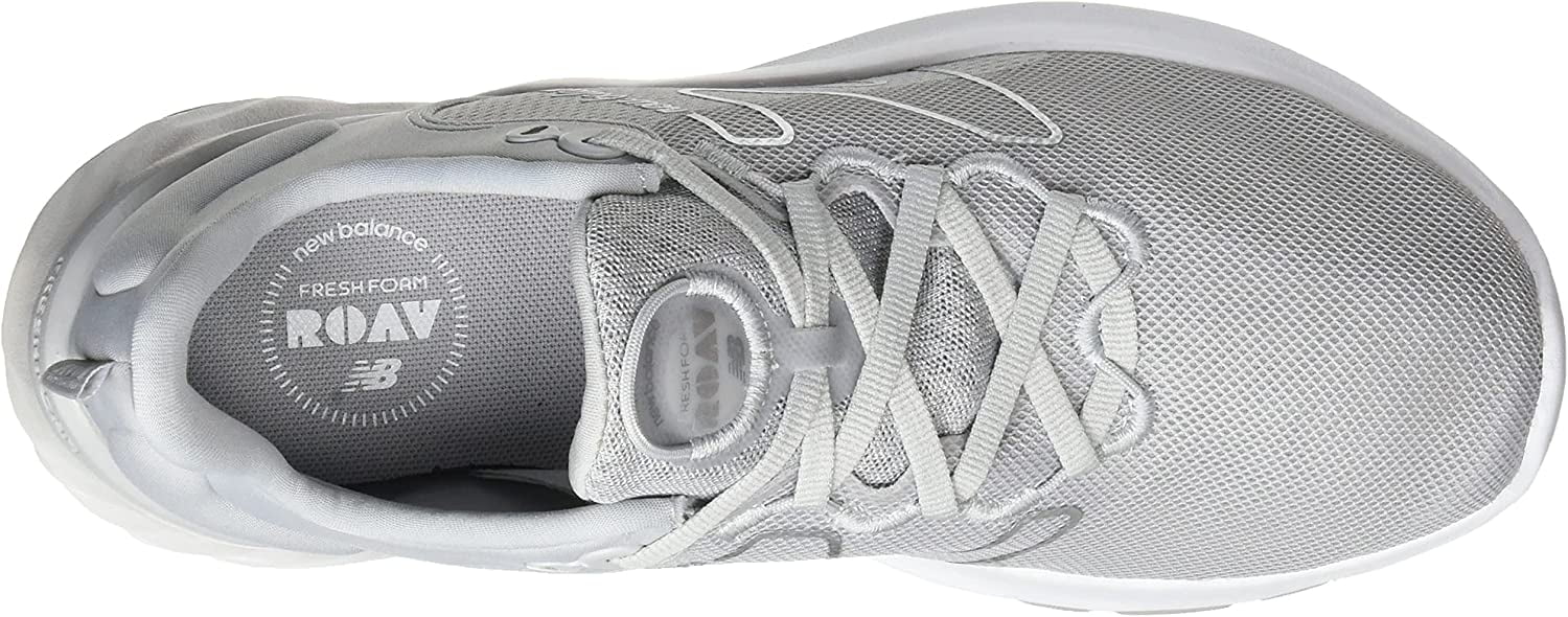 Fresh Roav Womens New V2 Foam Balance 9 Light Sneaker Aluminum/White