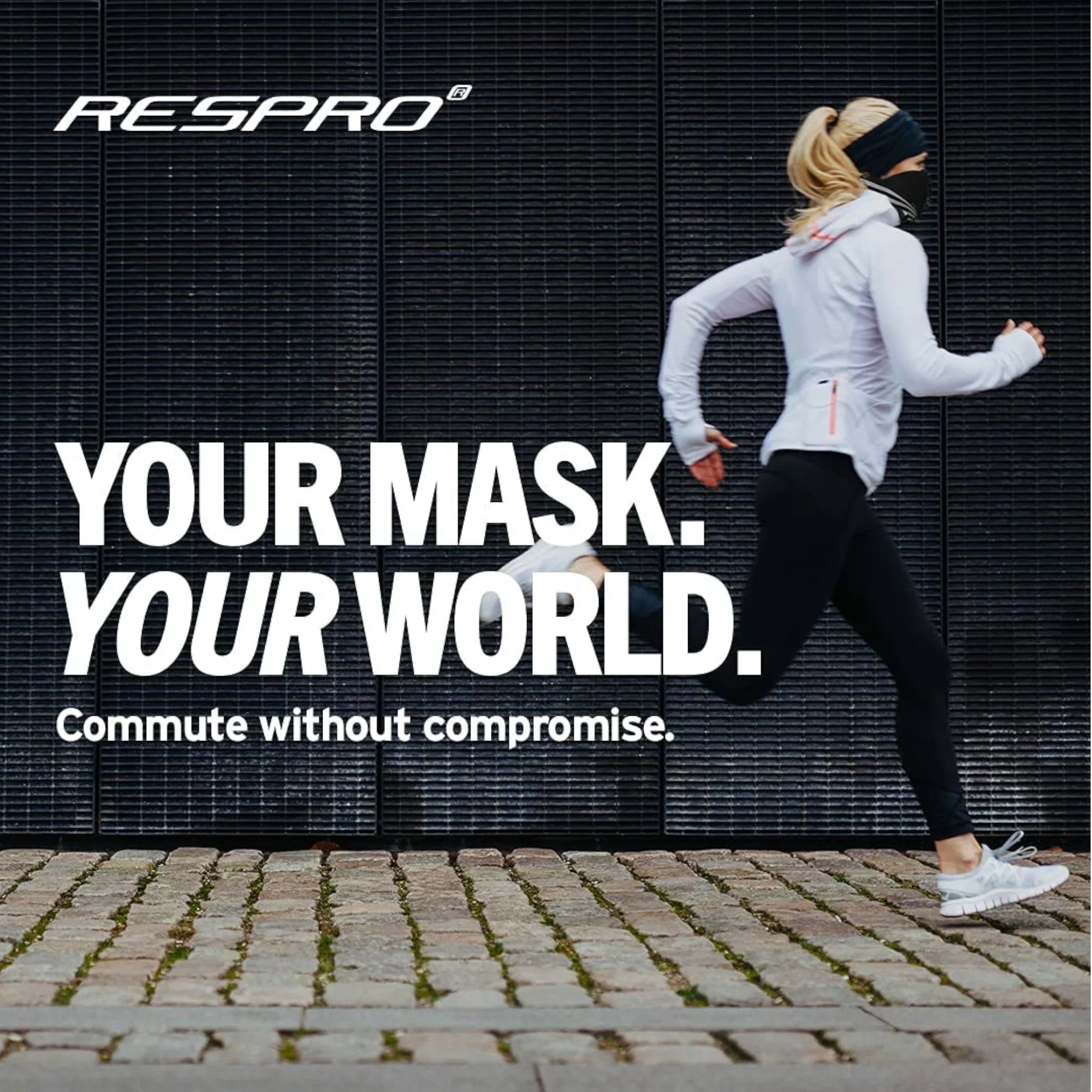 Black Respro XL Ultralight - Mask -