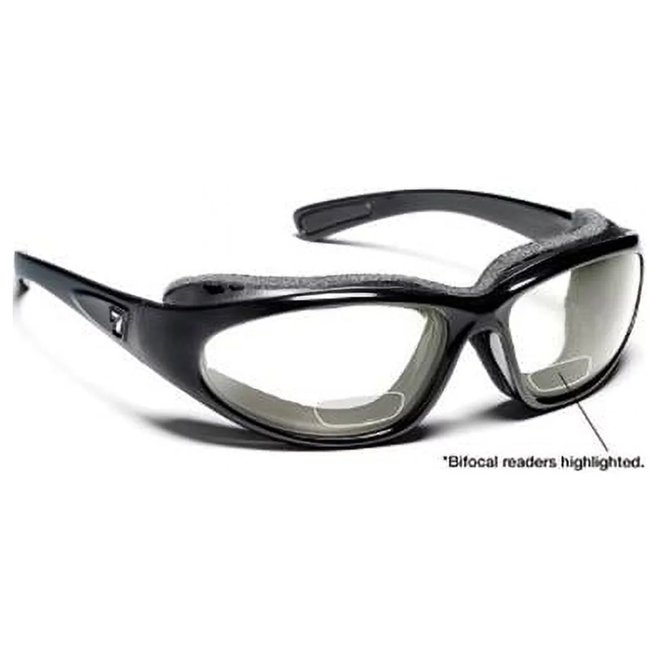 Clear Large Sharp View Extra 140640B 1.50 7eye Plus Sunglasses- - Dark Reader & Medium Bora Tortoise