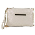 Julia Basketweave Convt Everywhere White Buxton Pouch Pepper Vegan Women's Leather,