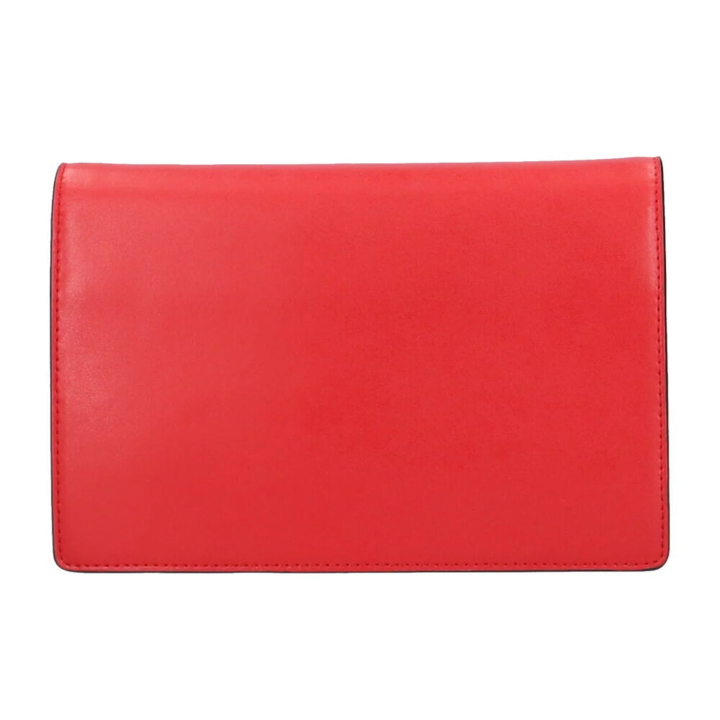 red shoulder chain Pre-Owned (Good) bag calf Fendi ladies