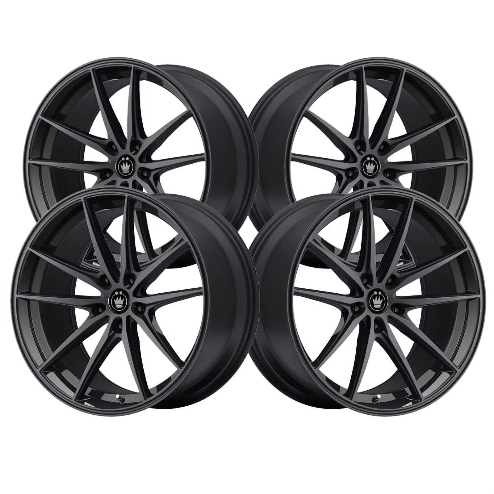 16x7.5 Wheel 37B Konig Oversteer 5x100 +45et Black Gloss