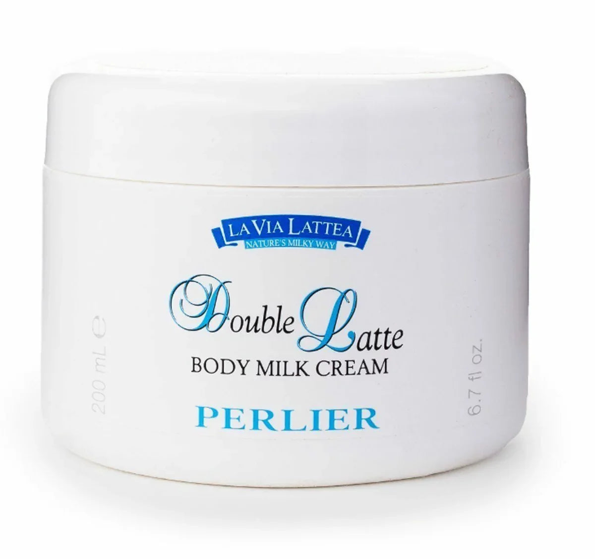 Perlier For 6.7oz Sensitive Double Body ~ Skin Cream Latte Milk