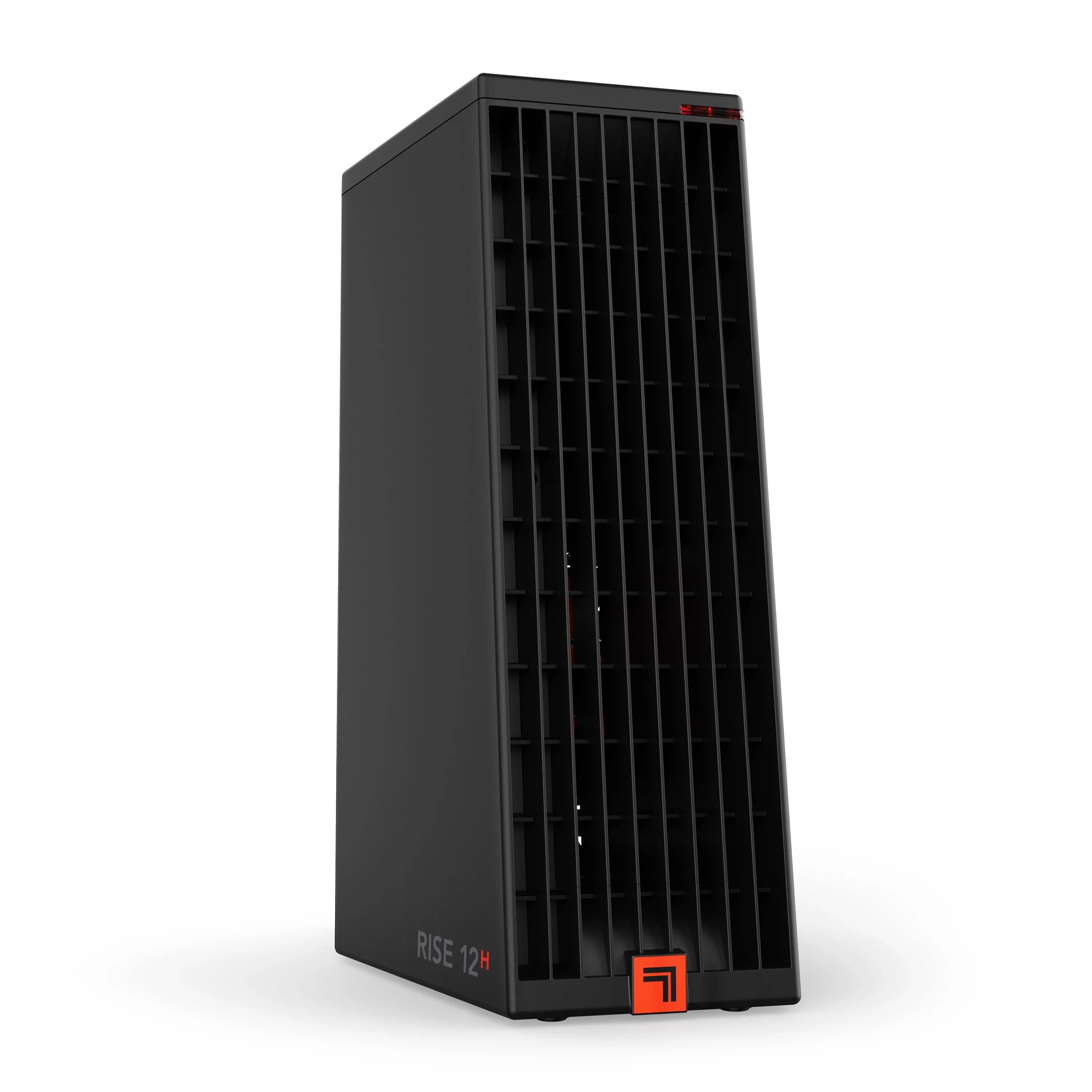 12H Settings, Image Heat Rise Heater, Black, New Sharper Tower Personal 2