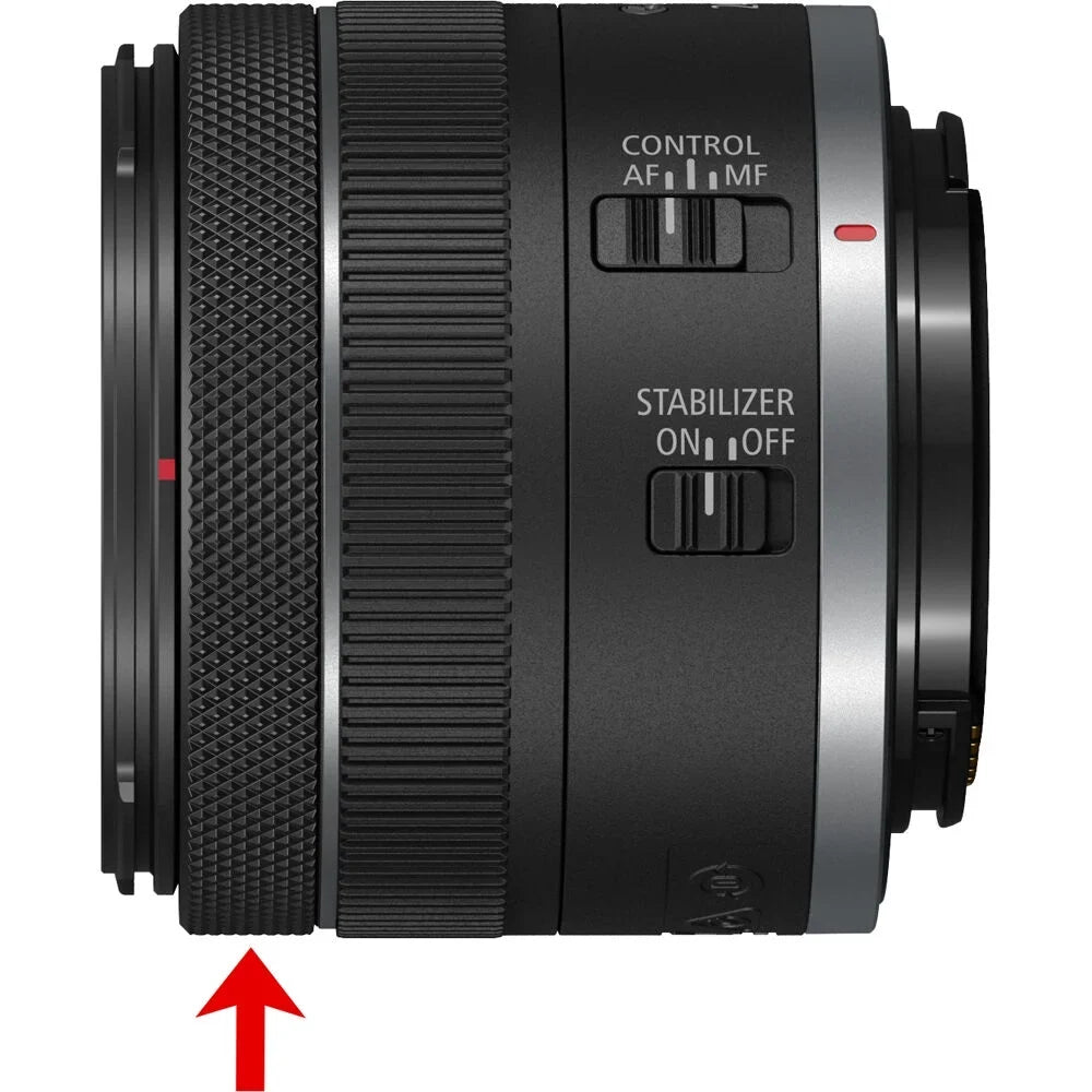 Kit Kit Shooting f/4.5-6.3 24-50mm Canon + (5823C002) or Cleaning STM Filter RF Image + Cap + (Canon IS Stabilization, Optical Vlogging RF) Stills Lens for Keeper
