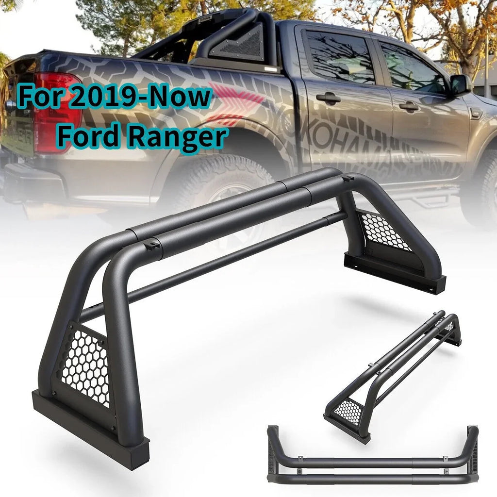 Bed Truck Bar Bar Rack For 2019-2023 Fit Chase Ranger Sport Roll Adjustable 62.9-74.7"